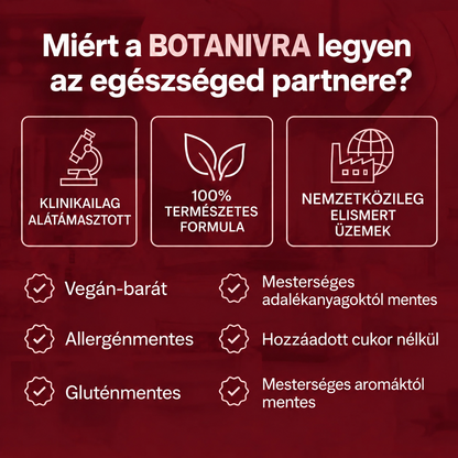 Botanivra - Nagyobb mozgékonyság és kevesebb ízületi fellángolás két héten belül